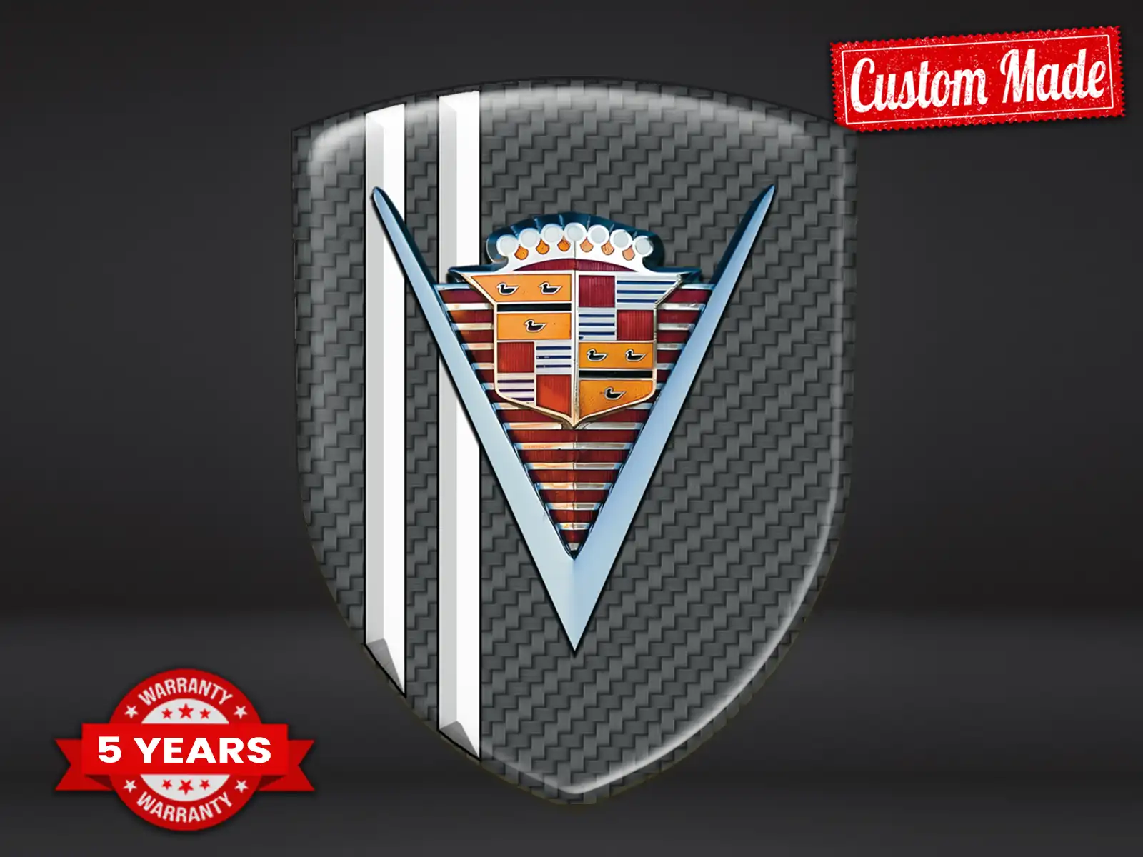 Cadillac Logo Auto Drift Limité Course Sport Haute Qualité